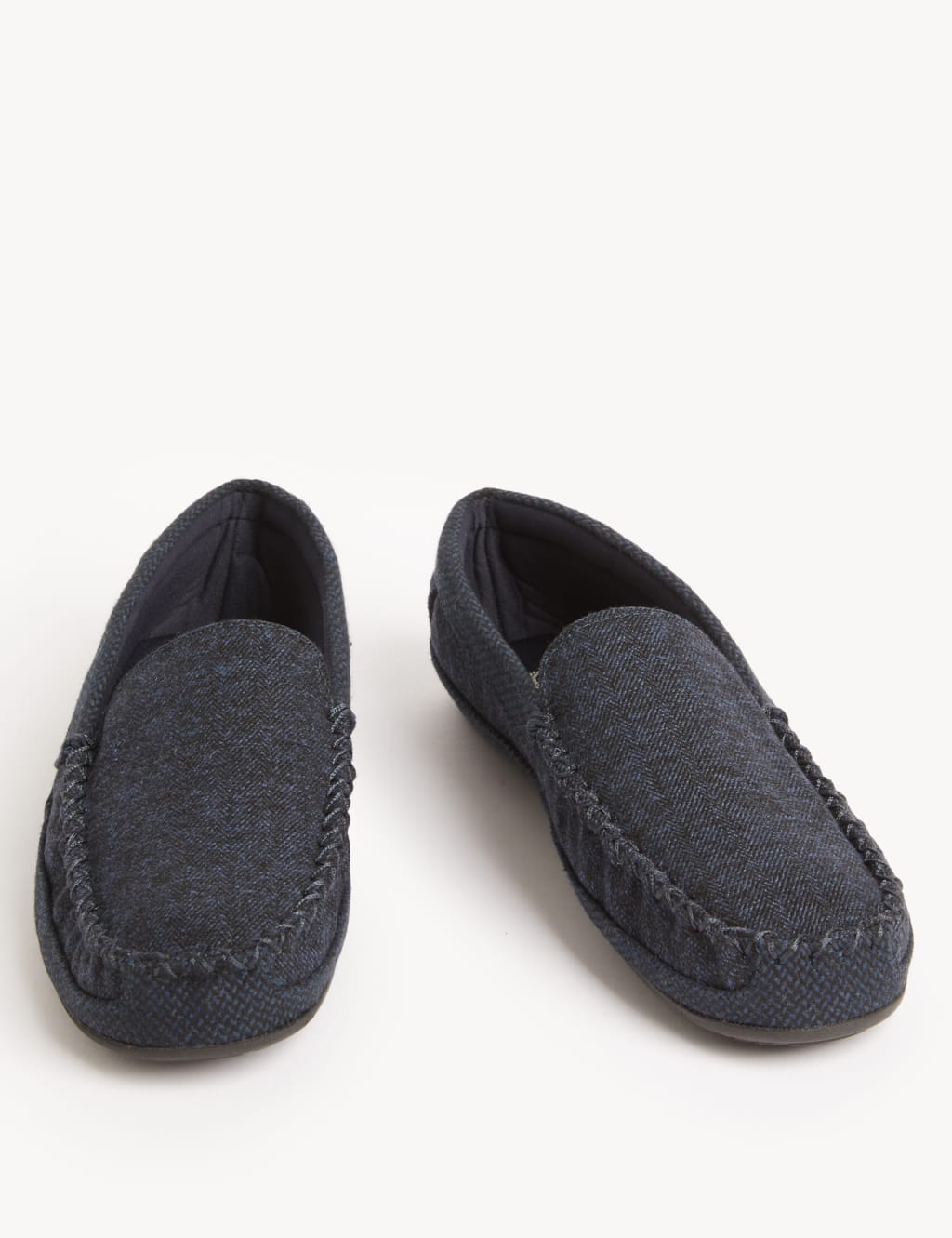 marks and spencer mens moccasin slippers