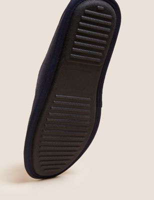 

Mens M&S Collection Men's Percy Pig™ Mule Slippers with Freshfeet™ - Navy, Navy
