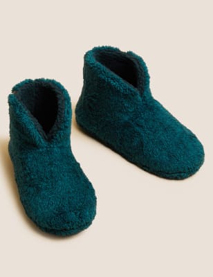 Thick soled slipper online boots