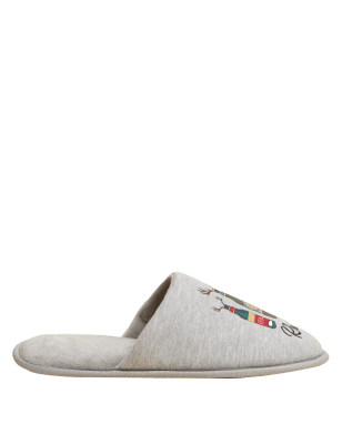 

M&S Collection Zapatillas 'Reinbeer' con Freshfeet™Mens - Grey, Grey
