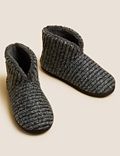 Fleece Lined Slipper Boots with Freshfeet™