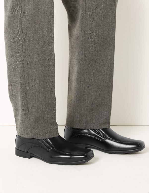 Stitch Detail Slip-on Shoes