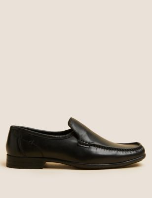 Marks And Spencer Mens M&S Collection Slip On Loafers - Black