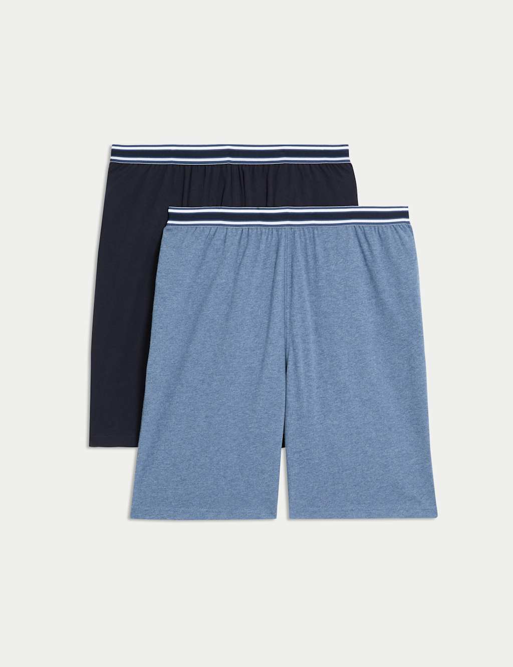 2pk Pure Cotton Pyjama Shorts