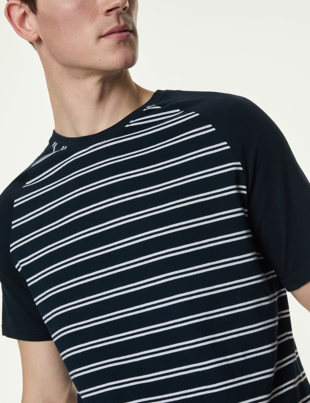 Pure Cotton Striped Pyjama Set image 3