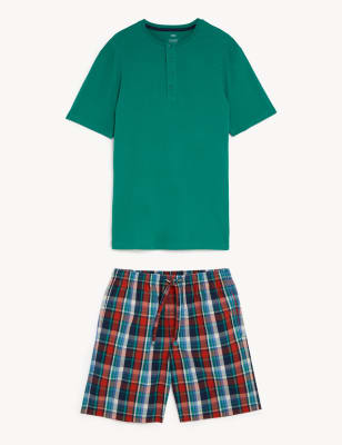 M&s mens 2025 short pyjamas