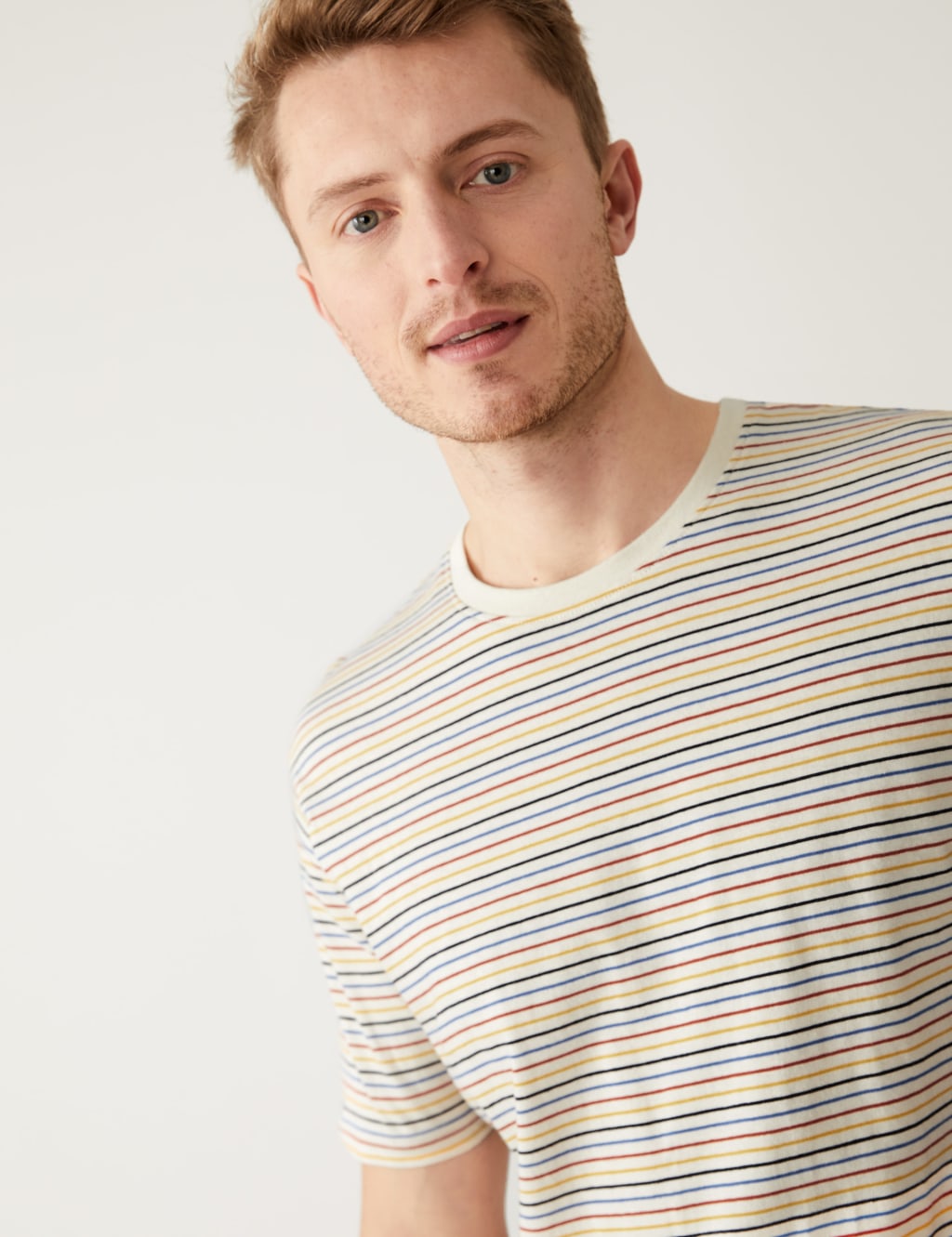 Pure Cotton Striped Pyjama Set image 2