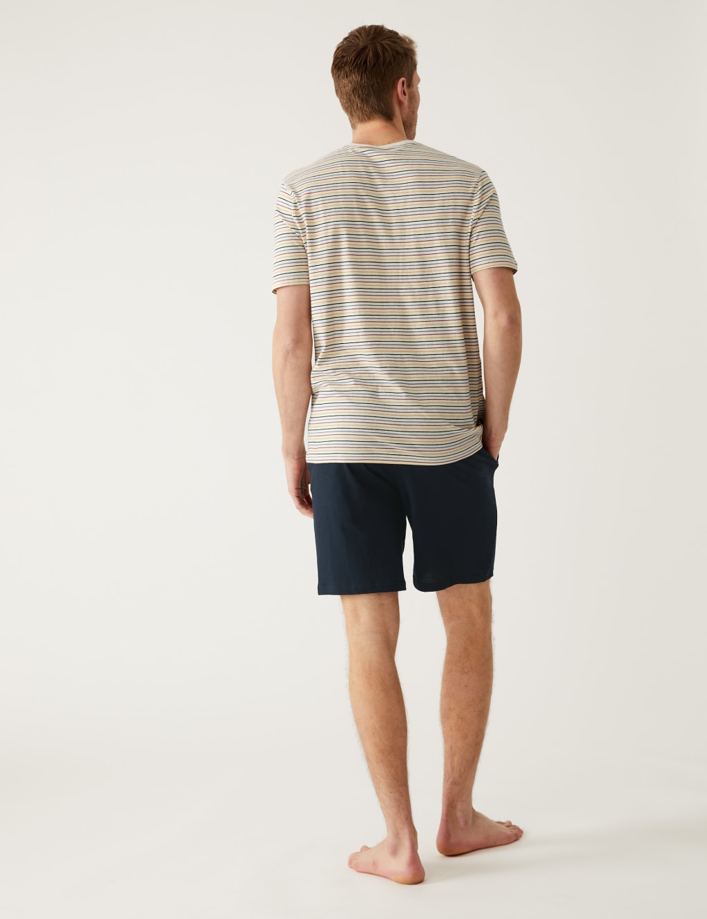 Pure Cotton Striped Pyjama Set image 4