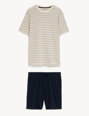 Pure Cotton Striped Pyjama Set