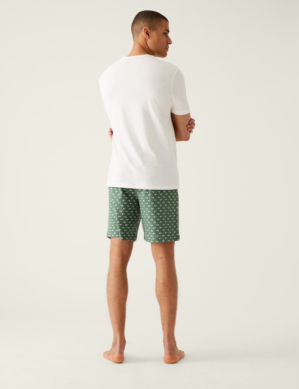 Pure Cotton Elephant Print Pyjama Set image 5