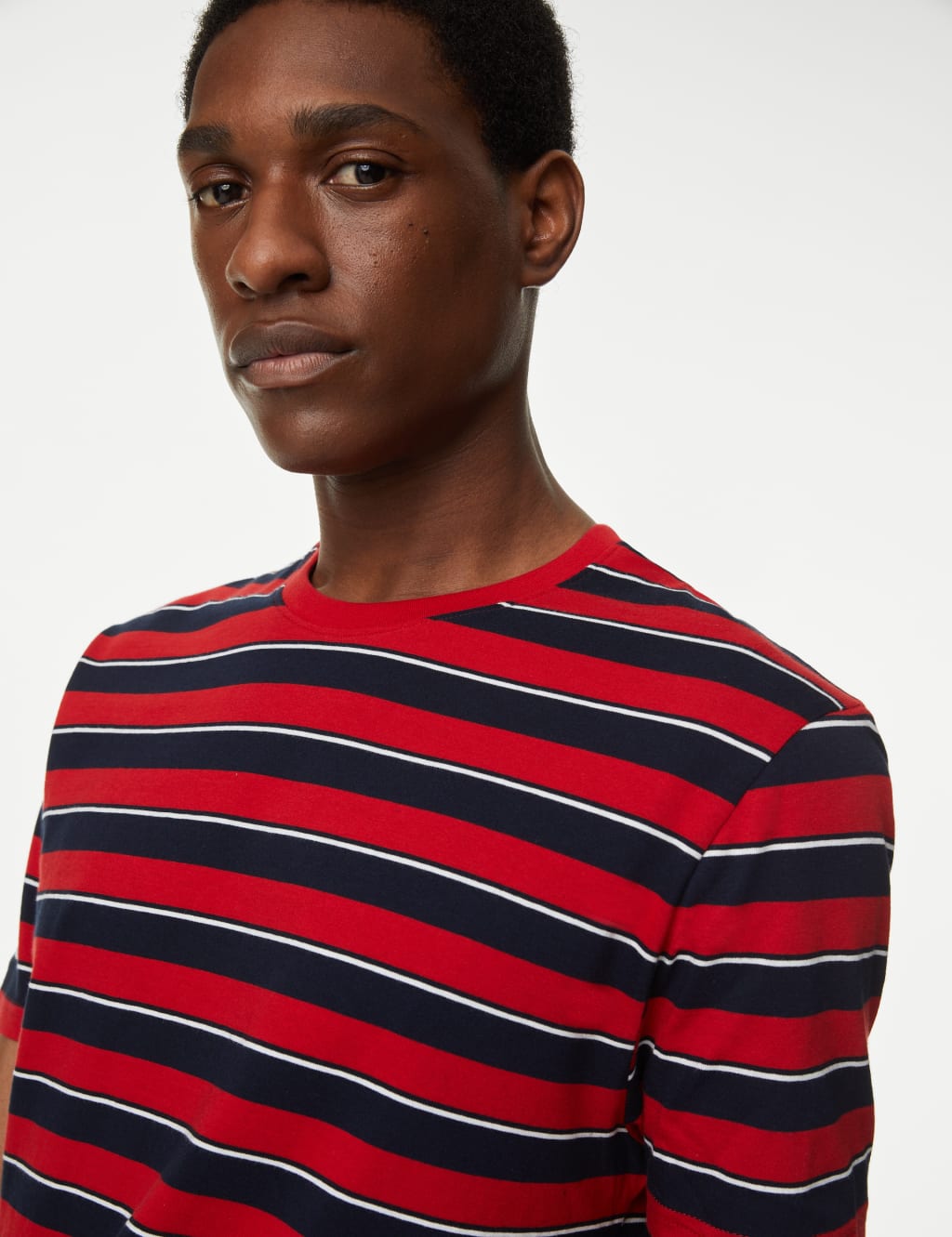 Pure Cotton Striped Pyjama Set image 1