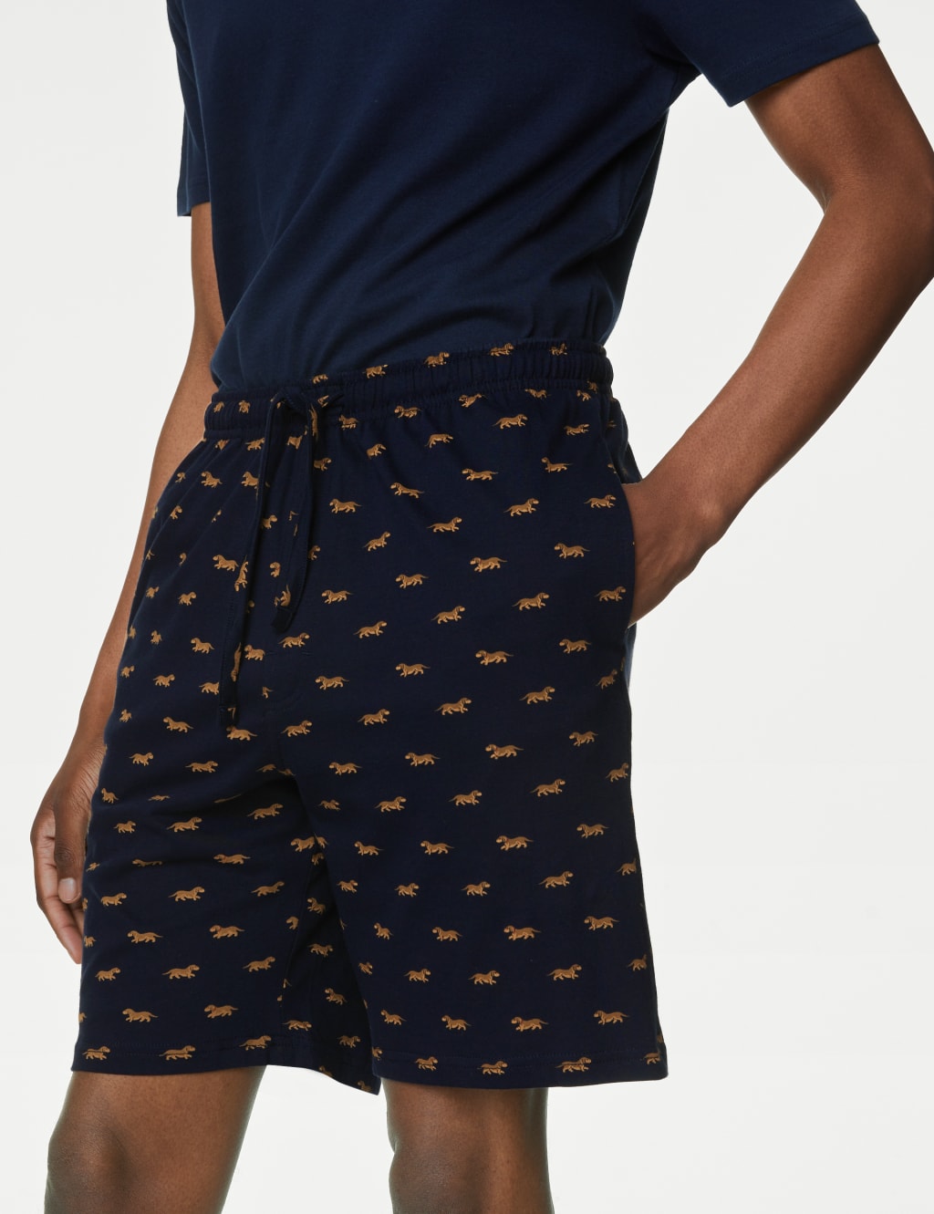 Pure Cotton Dog Print Pyjama Set image 4