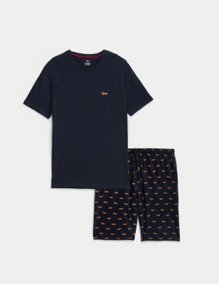 Pure Cotton Dog Print Pyjama Set