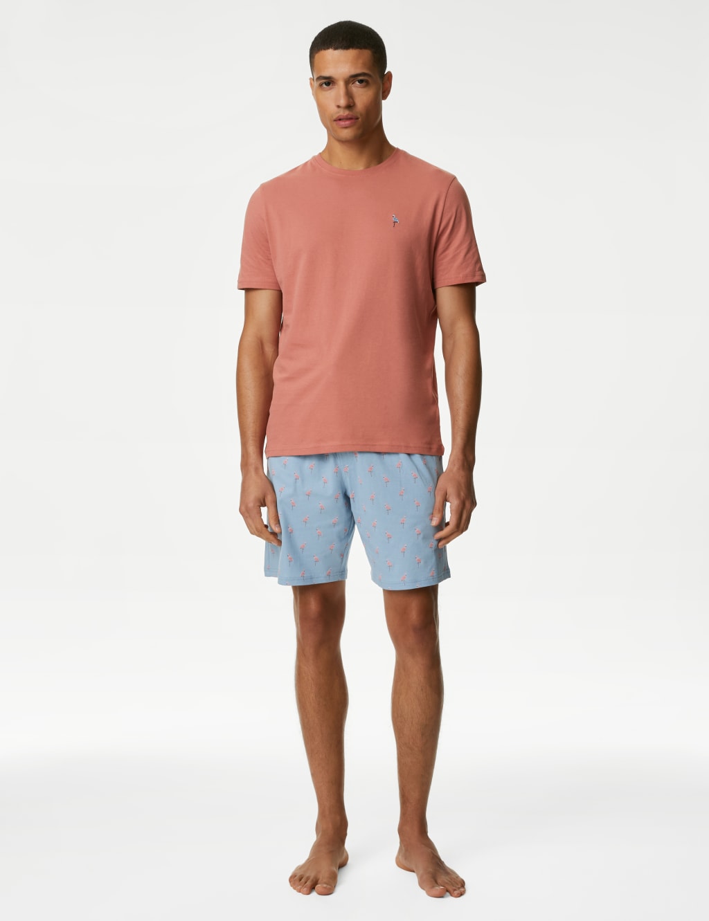 Mens short and t shirt pyjamas store