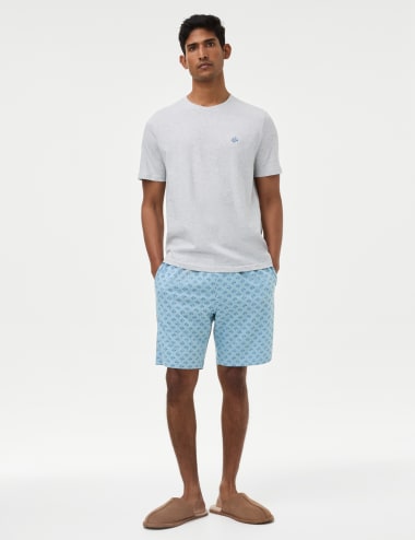 Marks and spencer mens pyjama shorts cheap