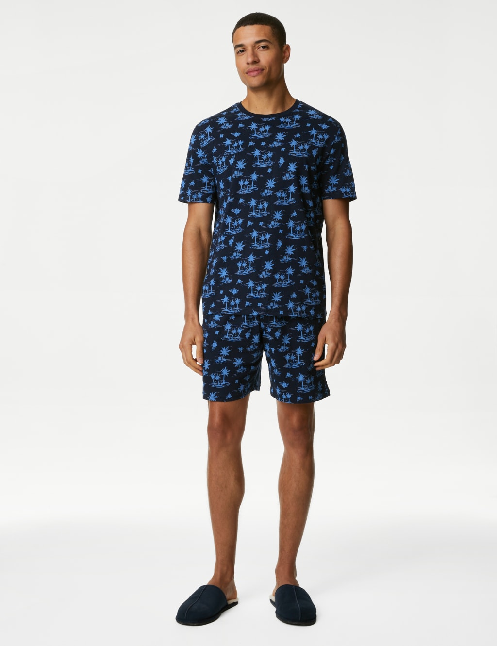 Short sleeve best sale pyjama set mens