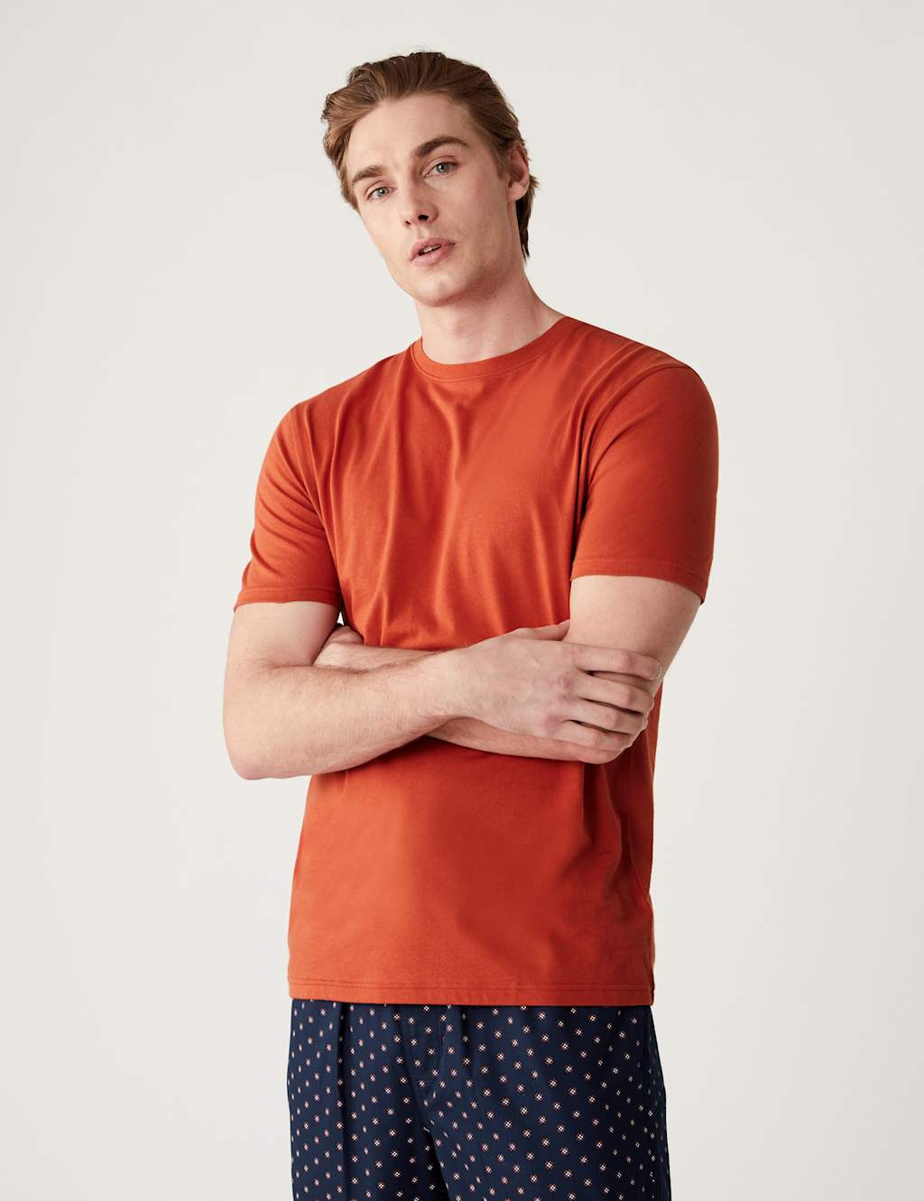 Pure Cotton Mosaic Print Pyjama Set image 3