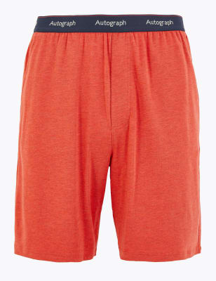 marks and spencer mens pyjama shorts