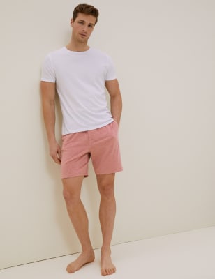  Pyjashort en coton ultra-doux de première qualité - Antique Rose