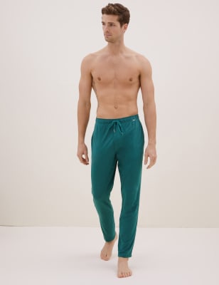 

Mens Autograph Premium Cotton Supersoft Pyjama Bottoms - Evergreen, Evergreen