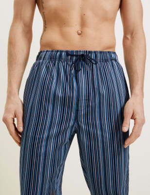 Mens striped pyjama bottoms new arrivals