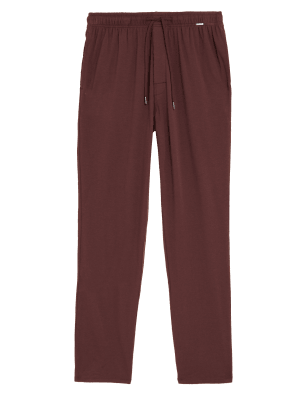 

Mens Autograph Premium Cotton Supersoft Pyjama Bottoms - Dark Burgundy, Dark Burgundy