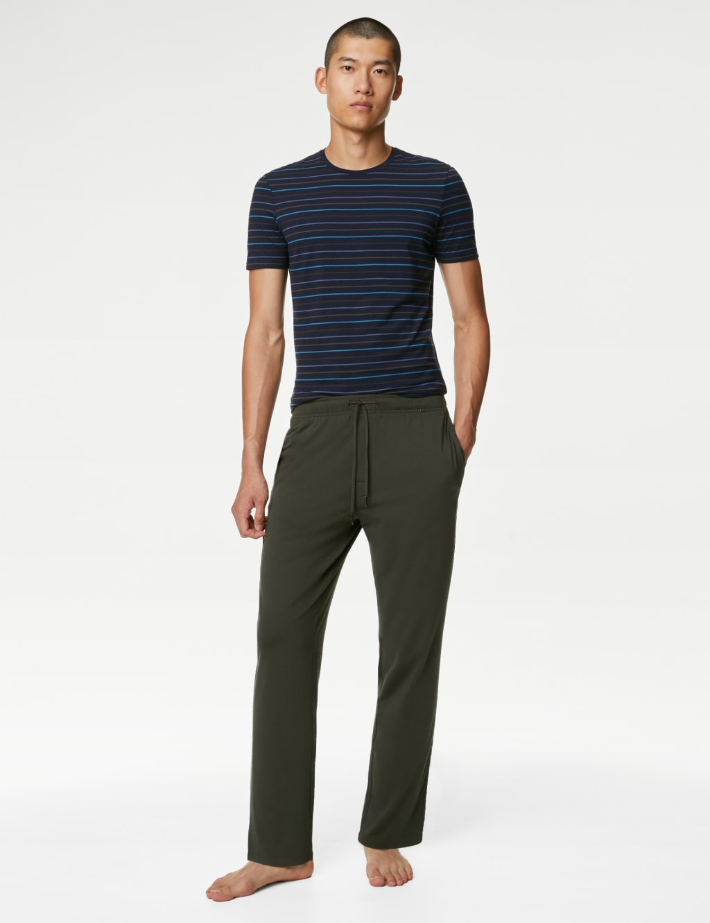 Supima® Cotton Blend Supersoft Pyjama Bottoms image 1