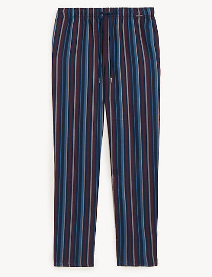 Tencel™ Cotton Blend Striped Pyjama Bottoms