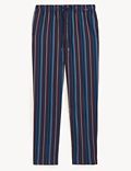 Tencel™ Cotton Blend Striped Pyjama Bottoms