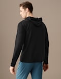 Supima® Cotton Blend Jersey Hoodie