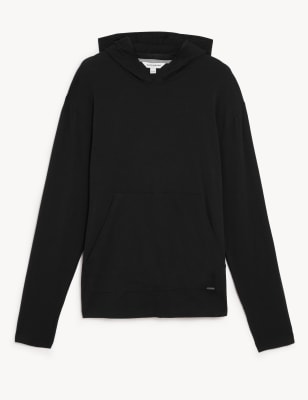 Supima® Cotton Blend Jersey Hoodie - PE