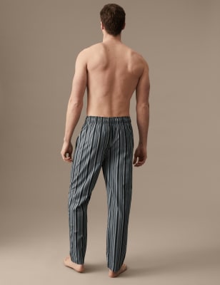 Cotton Rich Striped Pyjama Bottoms