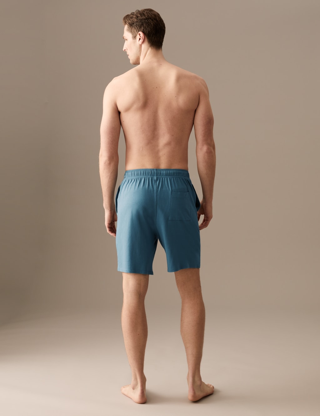 Cotton Blend Pyjama Shorts image 4