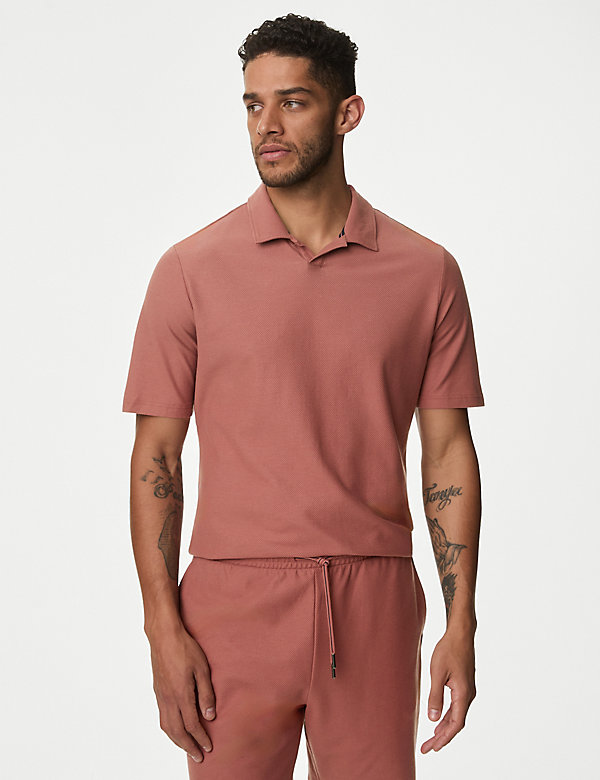 Cotton Blend Loungewear Top - ID