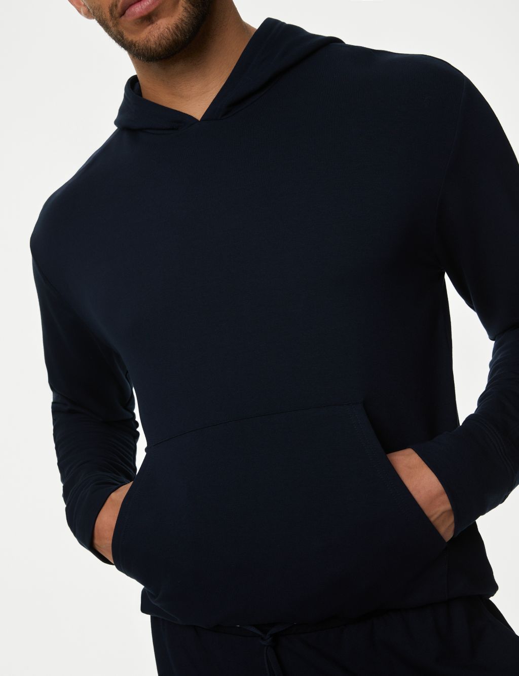Men’s Navy Hoodies & Sweatshirts | M&S