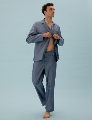  Pyjama chambray en coton