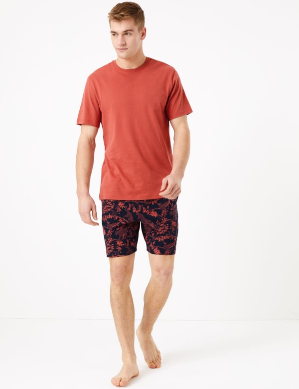 Pure Cotton Jungle Print Pyjama Set