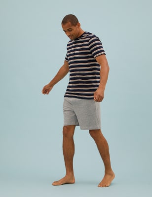 

M&S Collection Pijama 100% algodón de rayasMens - Navy Mix, Navy Mix