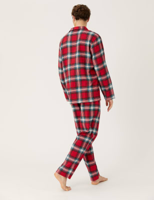 Men s Checked Family Christmas Pyjama Set