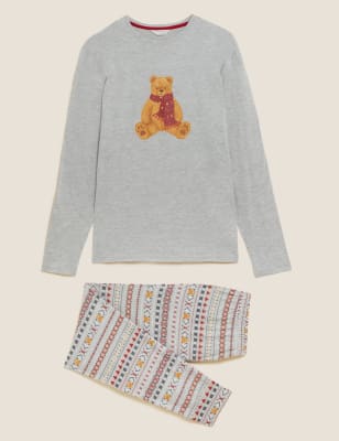 Mens discount bear pyjamas