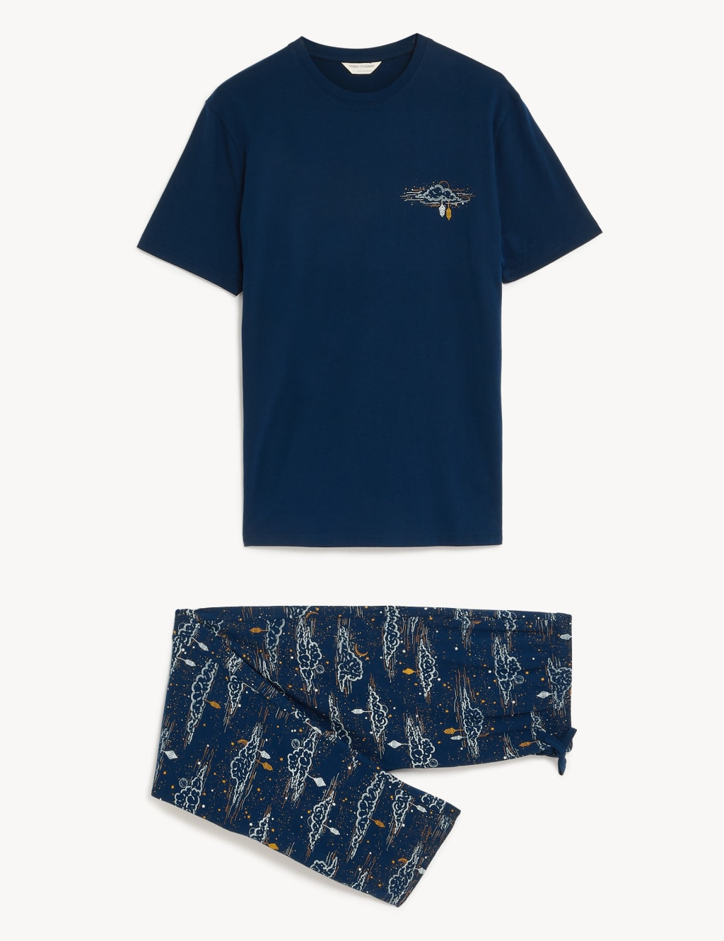 Mens Pure Cotton Eid Pyjama Set image 1