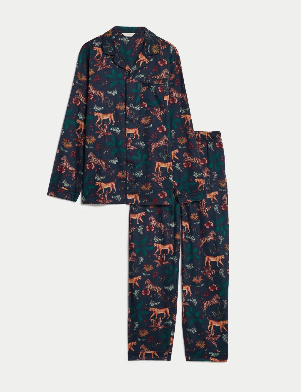 Men's Jungle Animals Family Christmas Pyjama Set image 2