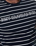 Pure Cotton Best Grandad Slogan Pyjama Set