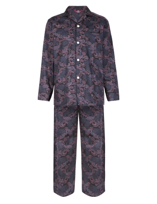 Pure Egyptian Cotton Paisley Print Pyjamas | M&S Collection | M&S