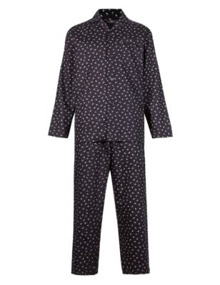 Pure Cotton Mallard Print Pyjamas | M&S