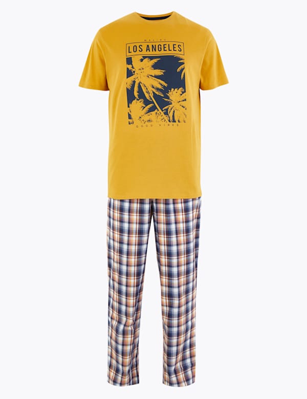 Men S Nightwear Pyjamas M S