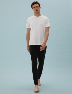 mens cuffed pyjama pants