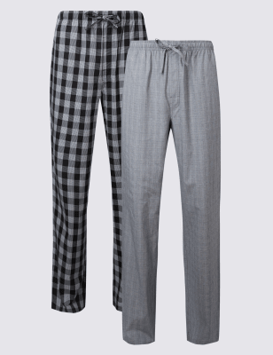 mens pyjama bottoms m&s
