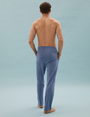 

Mens M&S Collection 2 Pack Pure Cotton Jersey Pyjama Bottoms - Navy/Blue, Navy/Blue