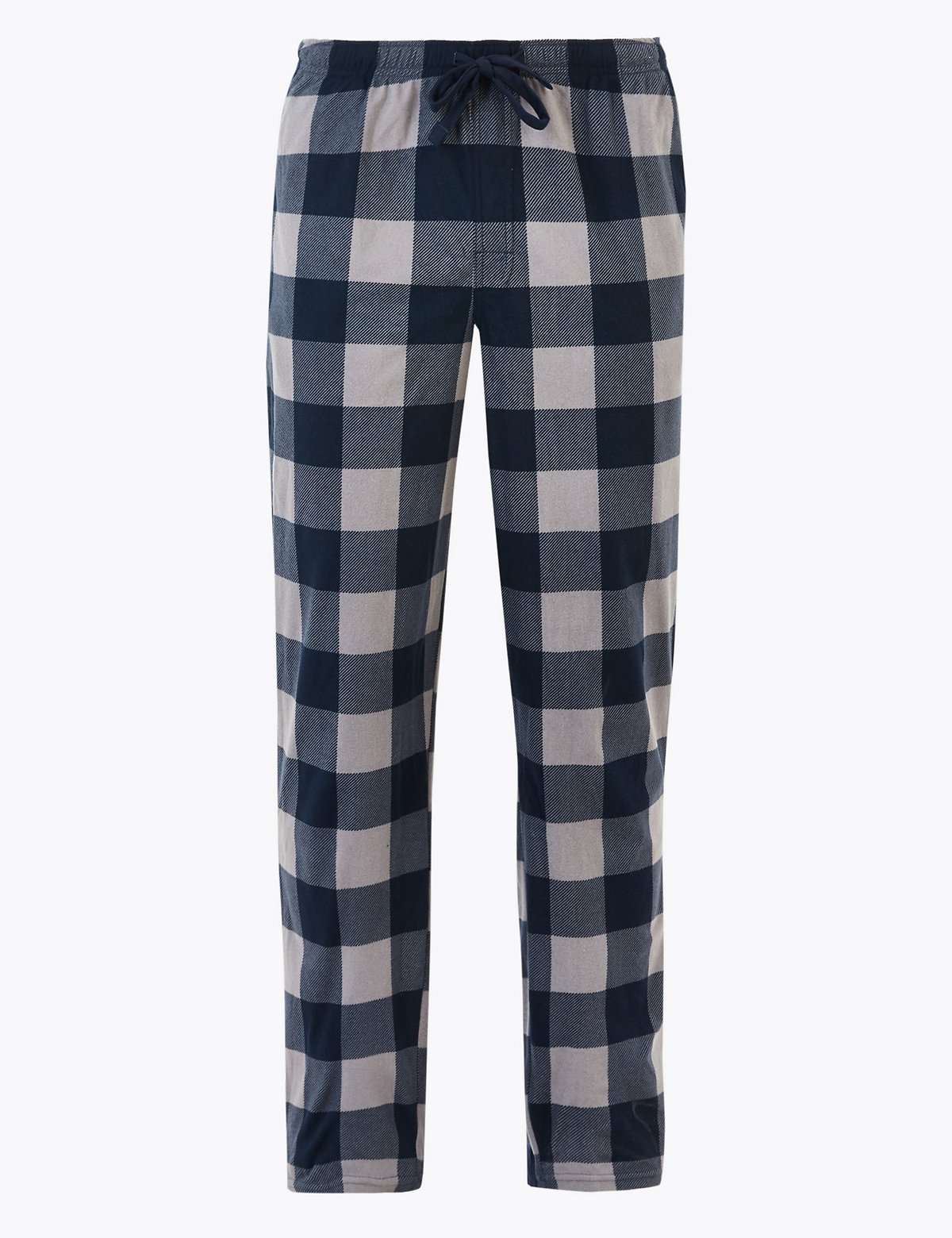 Supersoft Gingham Checked Pyjama Bottoms
